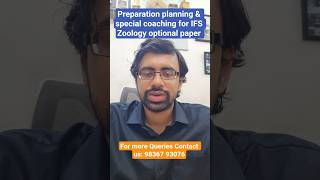 IFS Zoology Optional Prep Strategy & Special Coaching Tips #IFS #ZoologyOptional #UPSCPrep