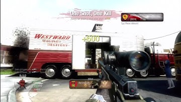 Black Ops [ 2 double No Scope kills ] L96A1 [ In 1 Game ] HD