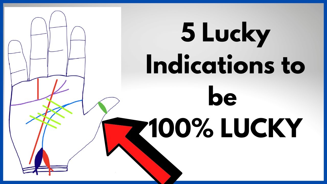 5 Super Lucky Signs in hand, Auspicious Signs in Palmistry