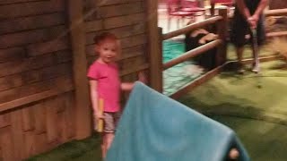 Grearlt Wolf Lodge mini golf fun
