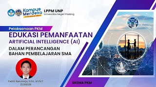 Program Edukasi AI untuk Guru SMAN 3 Padang Panjang