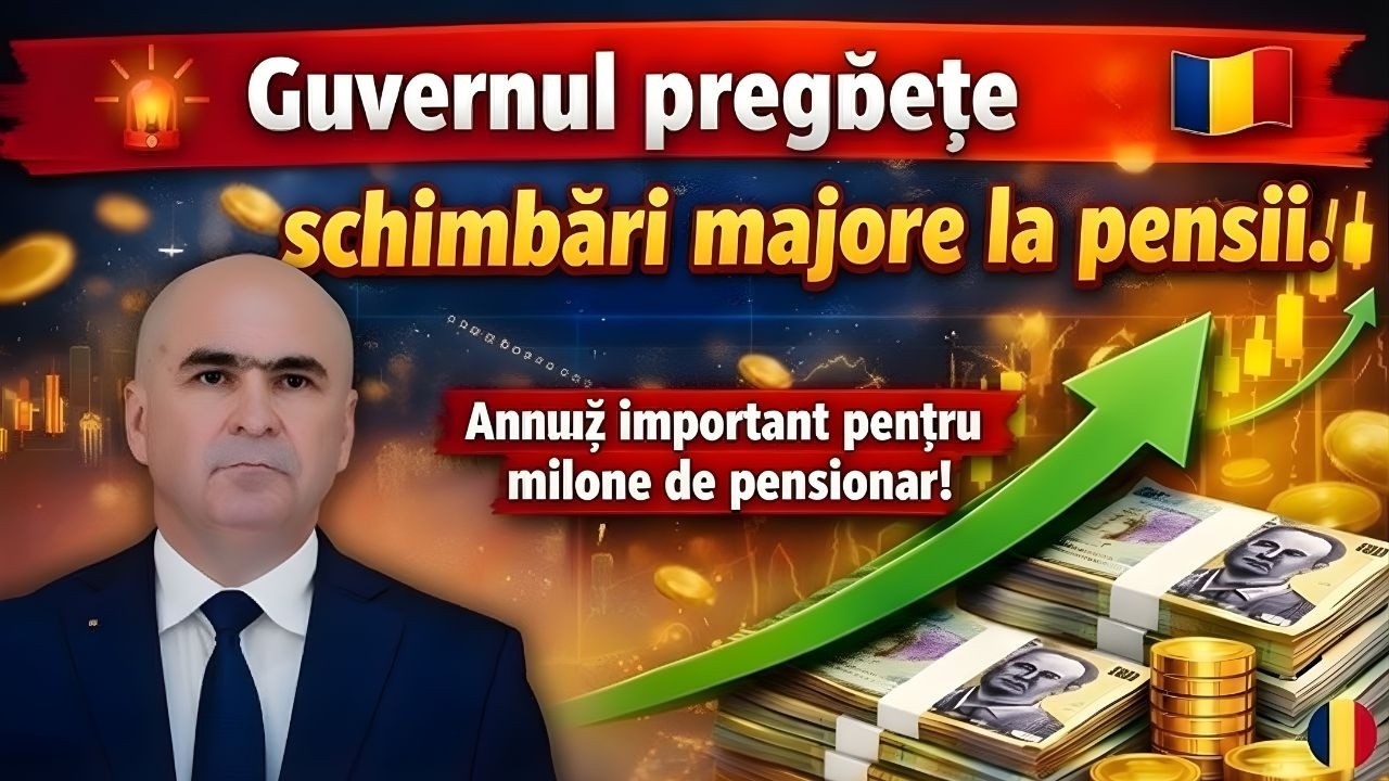 Guvernul pregătește schimbări majore la pensii. Anunț important pentru milioane de pensionari!