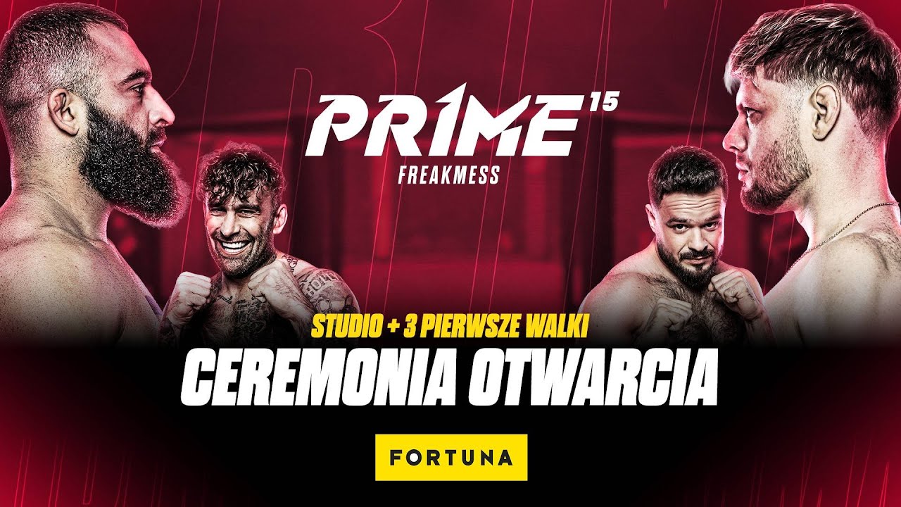 PRIME MMA 15: 3 DARMOWE WALKI + STUDIO