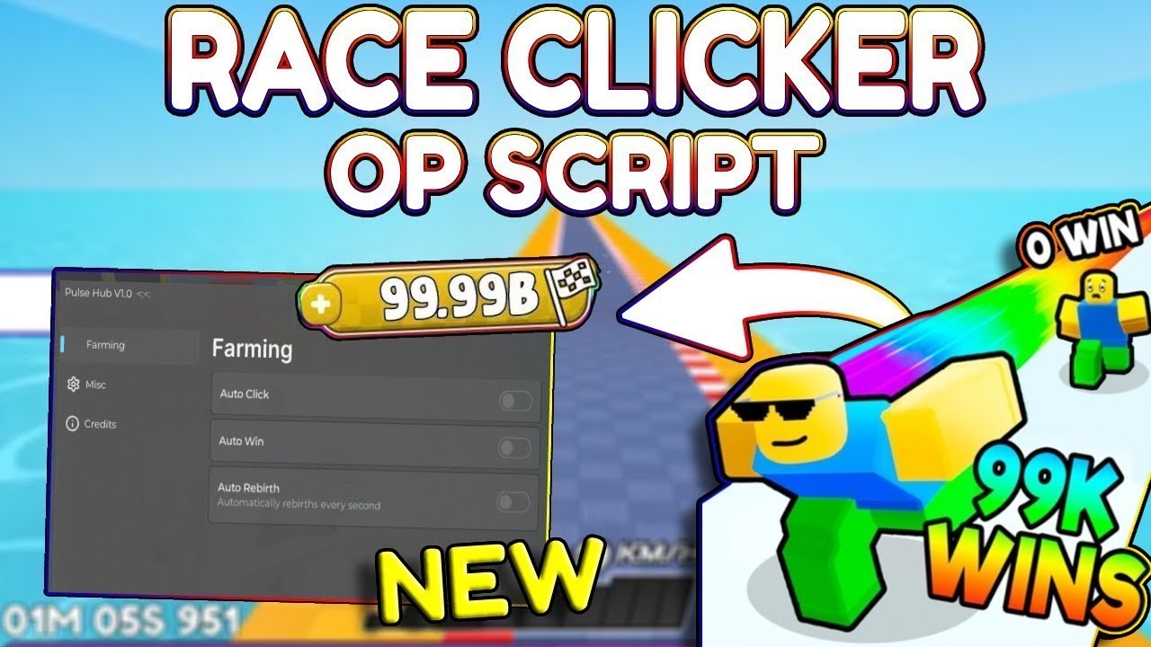 *NEW* Race Clicker OP Script (PASTEBIN) 2026
