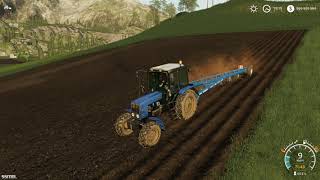 Farming Simulator 2019 mods BELARUS 821 BLUE BY TEOR BETA & PLNU 8-40
