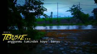 Story WA Suasana Hujan Di sore Hari