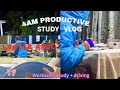 WINTER ARC as a 12 Grader | 4AM PRODUCTIVE | STUDY VLOG+ workout+driving 