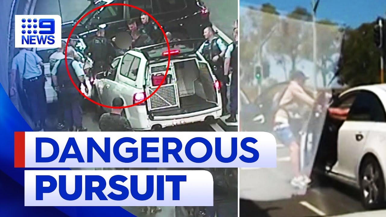 Dramatic police chase leaves trail of destruction across Sydney | 9 ...