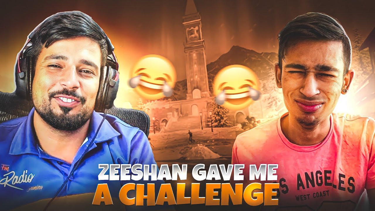 Most Funny And Intense Challenge Video With @FMZeeshanisLive 😂🤣