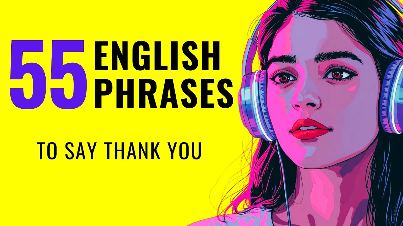55 English Phrases to Say Thank You | Slow Listening & Shadowing Practice (A1–A2)