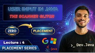 Taking User Input in Java | Scanner Class vs BufferedReader | Lecture 4