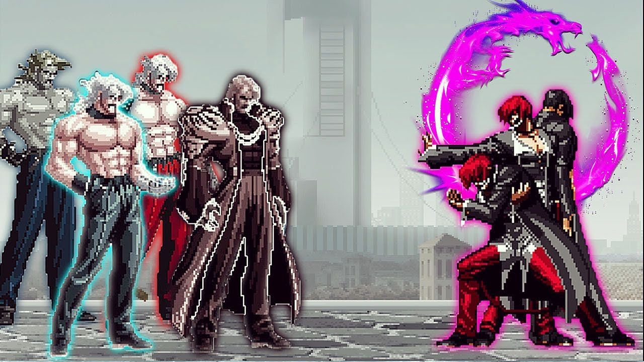 [KOF Mugen] Yagami AD LV 2 Vs New Final Rugal Team - YouTube