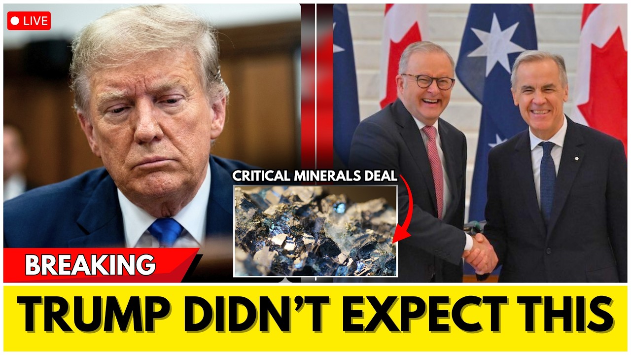 JUST IN: Canada and Australia LOCKS $25B Minerals Deal — New Alliance BYPASSES U.S. Markets