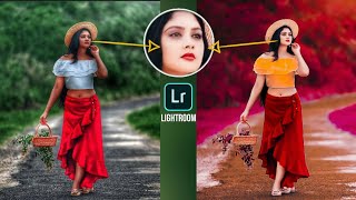 How To Edit Moody Red Color Photo Editing in Lightroom mobile !! Lightroom Moody Red Color tutorial