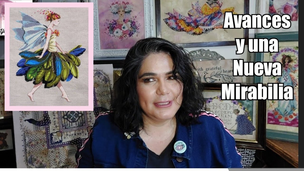 Flosstube en Español 263 Avanzas e Inicio de una nueva Mirabilia 🧚‍♀️