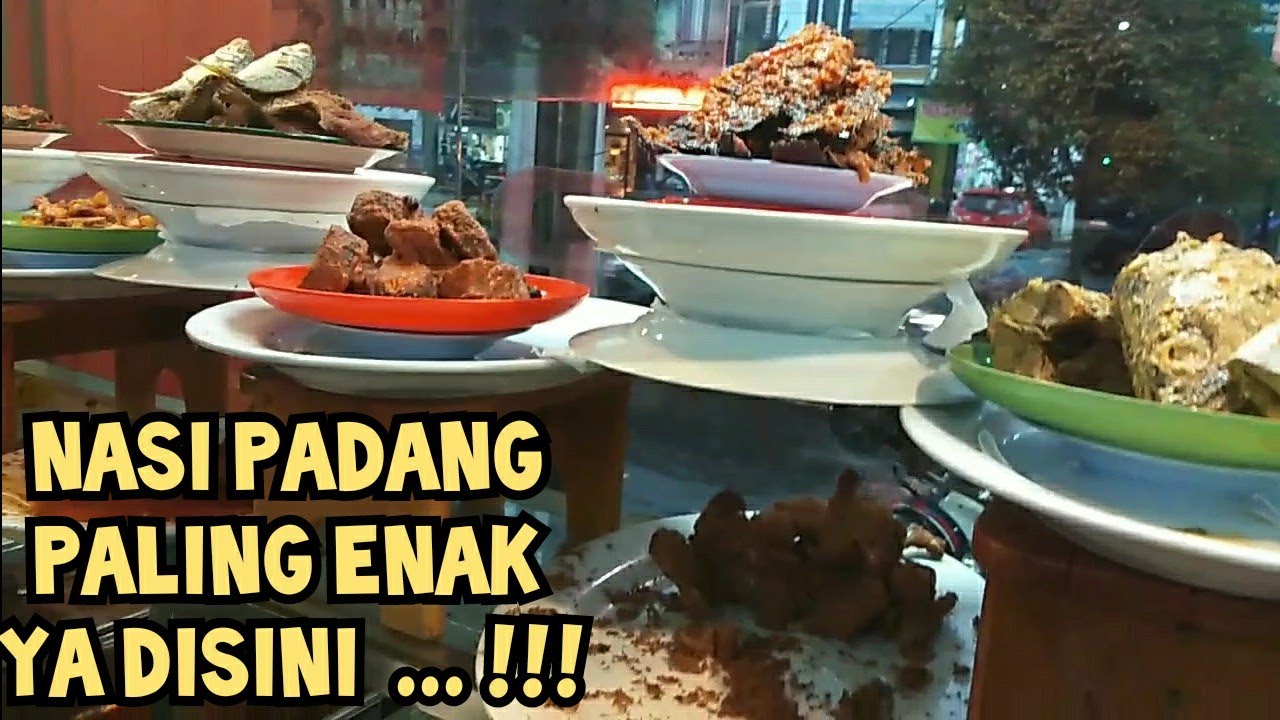 Masakan padang paling enak di Malang - YouTube