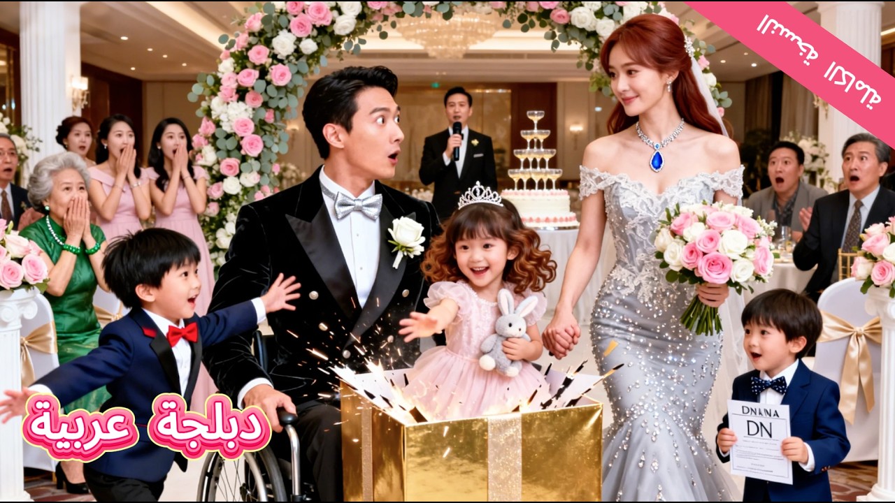 💘【دبلجة عربية】سندريلا هربت بعد ليلة مع CEO… أنجبت 3 توائم! بعد 6 سنوات اقتحموا زفافه وفضحوا السر!