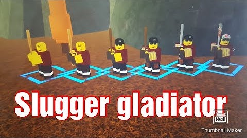 Slugger gladiator new skin showcase (TDS)