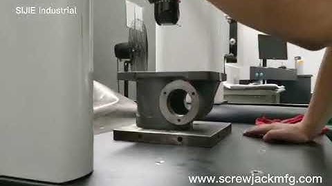 How to do the worm gear screw jacks quality testing?