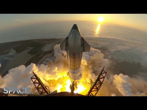 See SpaceX Starship liftoff and separate in amazing new views