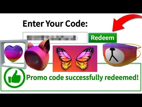2 free roblox virtual item codes read description