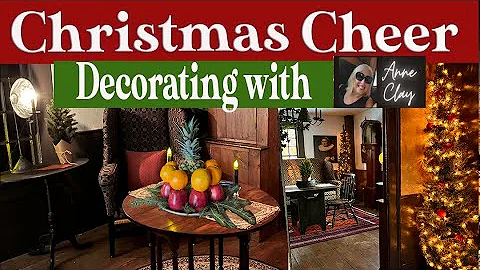 HOMETOUR/ BAKING... DECORATING FOR CHRISTMAS New E...