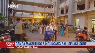 Gempa Magnitudo 5,0 Guncang Bali, Pasien RSUD Karangasem Dievakuasi #iNewsPagi 14/12