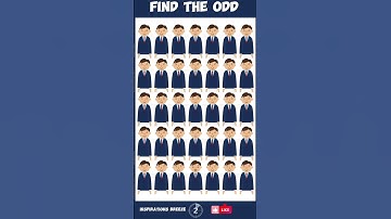 Find The Odd One #trending #viral #trendingshorts #shorts #youtubeshorts #inspirationsbreeze