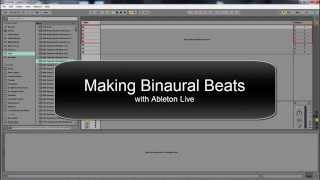 how to make binaural beats in garageband