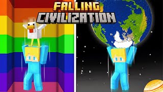 Ich trete der INFINITY FALLING Zivilisation bei in Minecraft! 