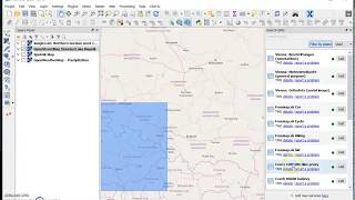 Geographic search with QuickMapServices for QGIS
