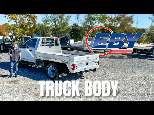 This is the EBY Big Country Truck Body Flatbed With Sides and A