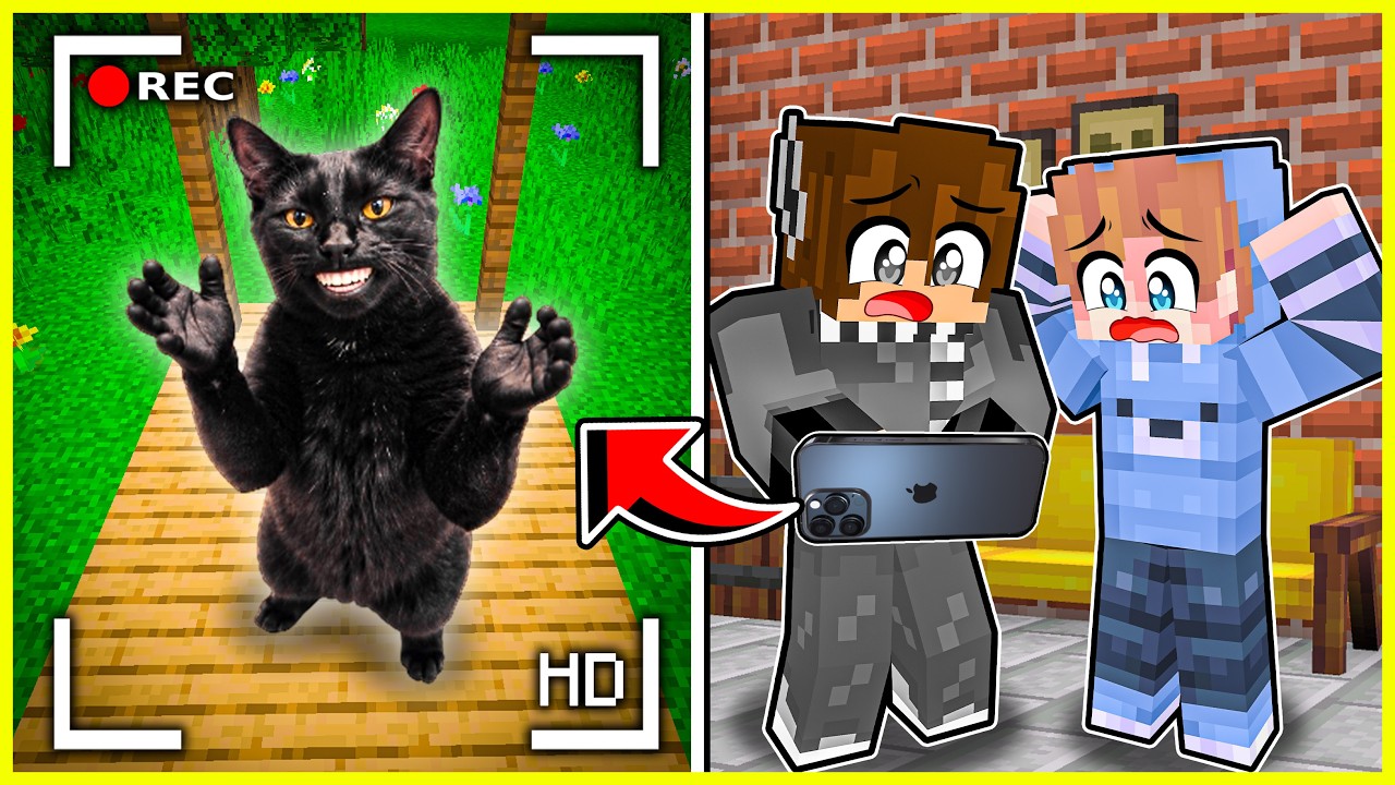 FRANZ & JOJO MELIHAT CCTV KUCING ANEH TEPUK TANGAN di MINECRAFT