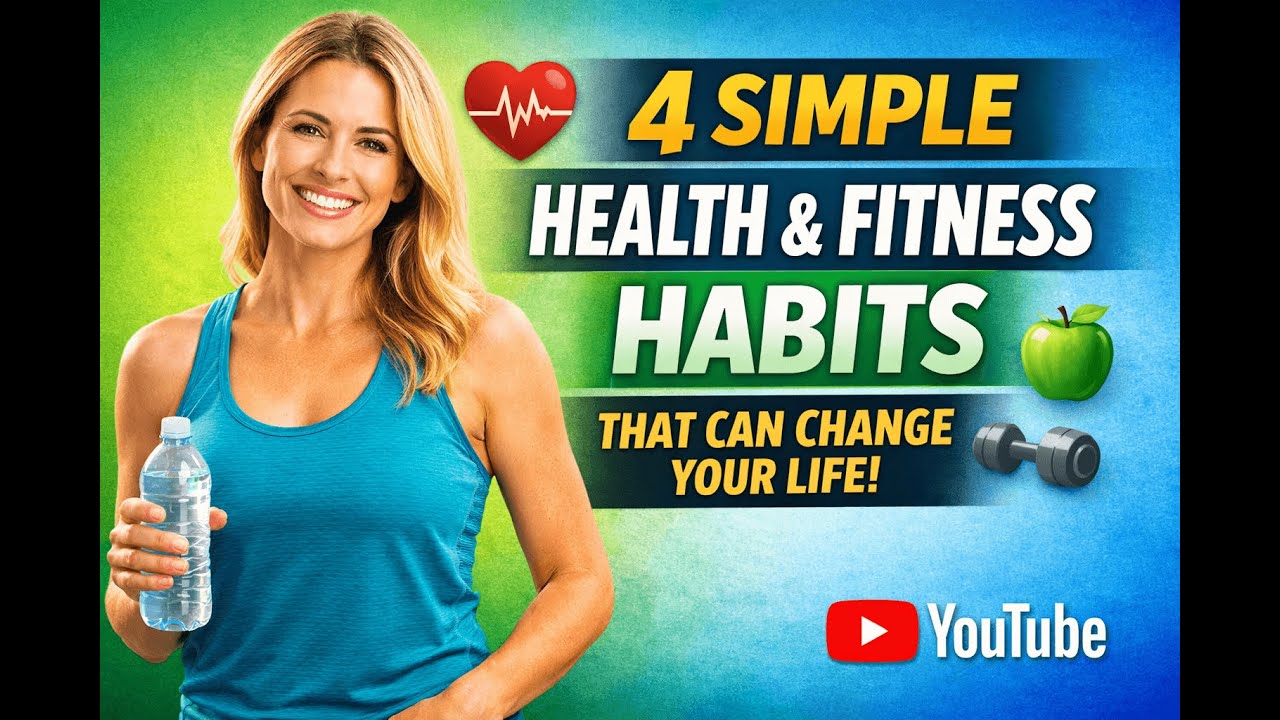 4 Simple Health & Fitness Habits That Can Change Your Life - YouTube