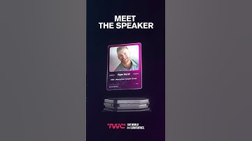 Get ready for a game-changing session at The World Web3 Conference with blockchain maven, Ryan Horst