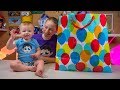 HUGE Baby Toy Happy Birthday Present for Isaac Surprise Blind Bags Toys for Babies Kinder Playtime