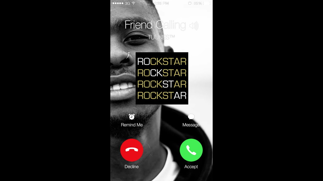 Thumbnail of ROCKSTAR Ringtone - Post Malone feat. 21 Savage Tribute Remix Ringtone - iPhone & Android
