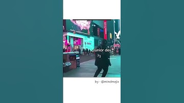 😅 Junior vs Senior Developer #developermemes #codingmemes #funny #comedy #Programmingmemes