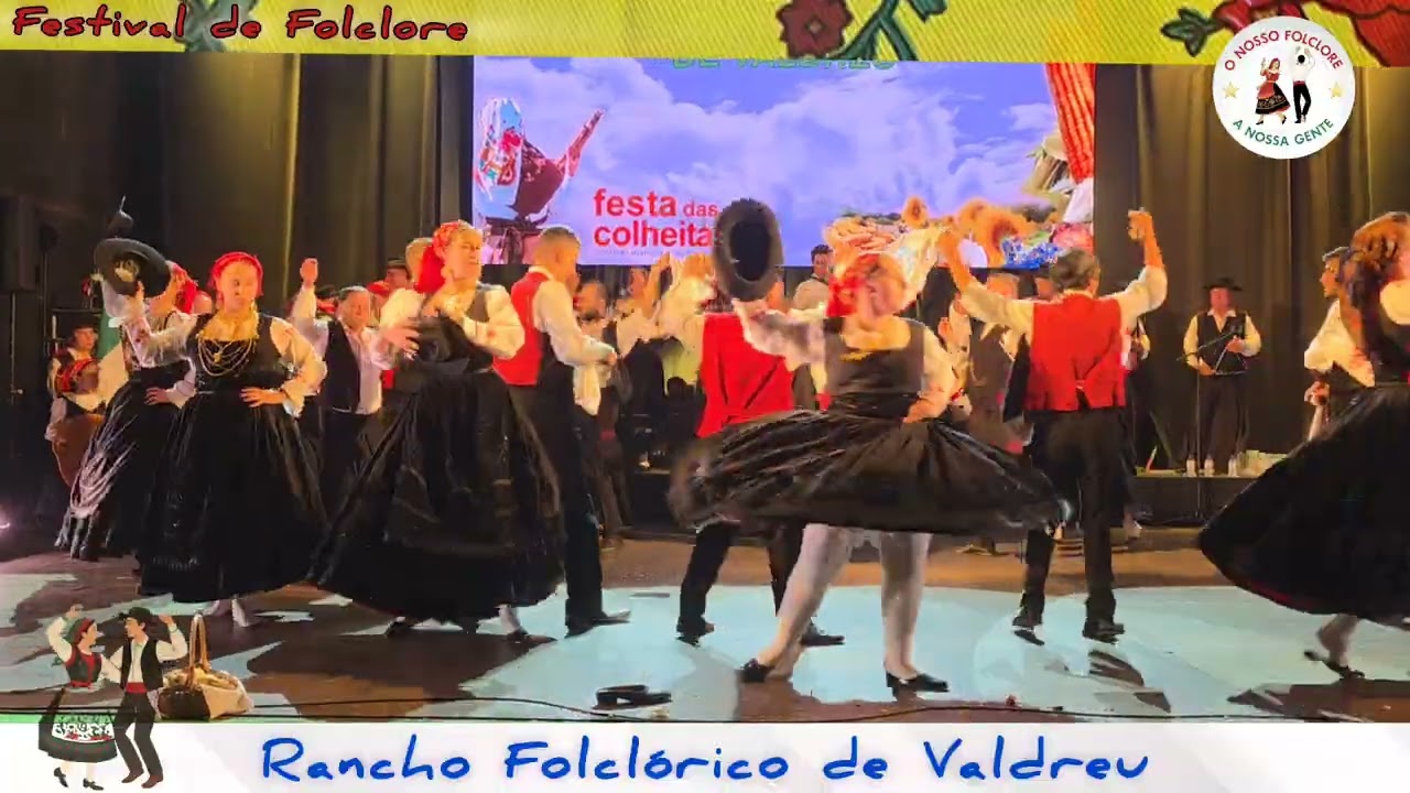 Festa das Colheitas 🪗Rancho Folclórico de Valdreu 🎉Festival de Folclore |Festa das Colheitas 2025
