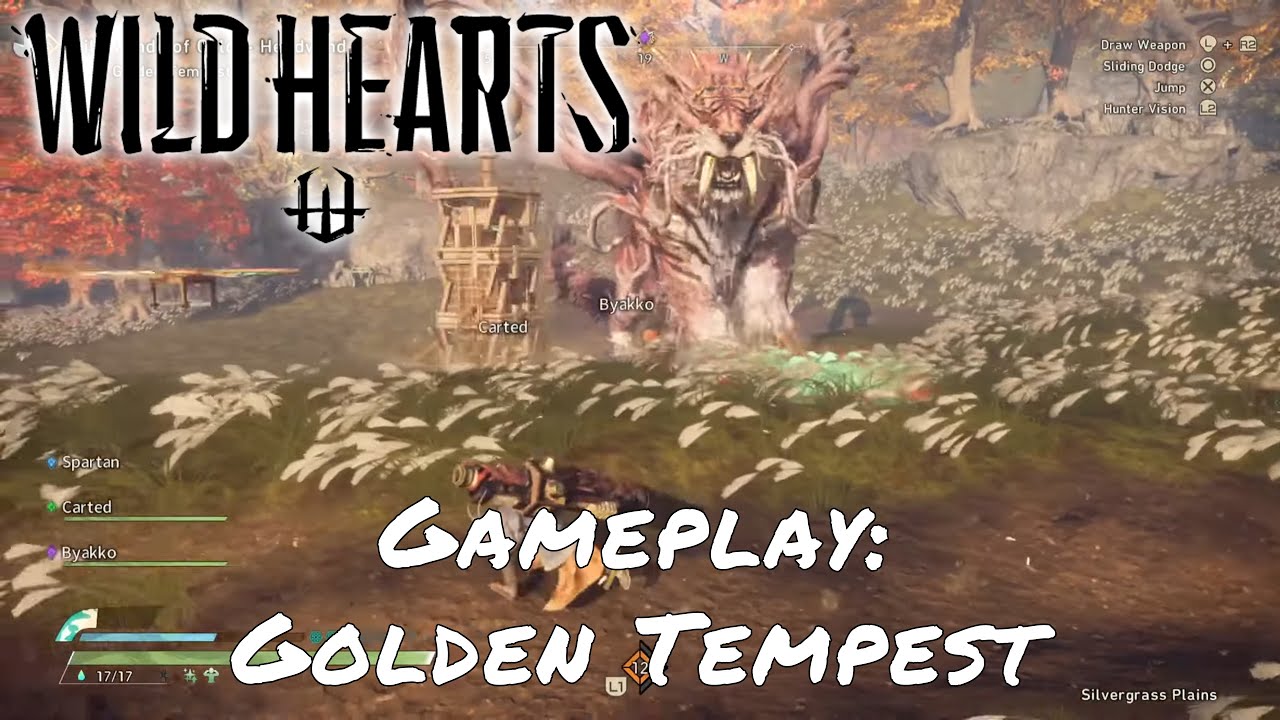 Wild Hearts New Gameplay Trailer Focuses On Golden Tempest Kemono