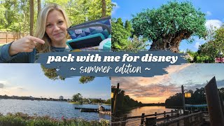 PACKING FOR DISNEY WORLD | Toddler Packing Tips & Tricks | Disney Packing Vlog - SUMMER EDITION @kaylaonmainstreet