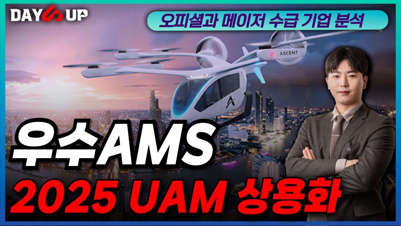 [우수AMS 주가전망] 2025년 UAM 상용화