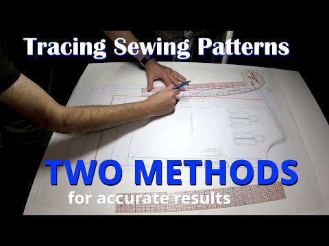 How To Trace Your Sewing Patterns Like a Professional