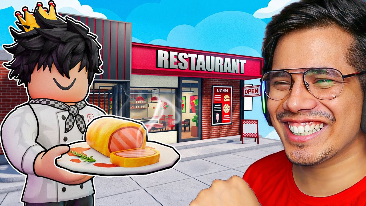RUN A RESTAURANT IN ROBLOX 😱