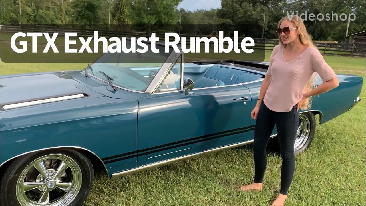 Listen to the Roar of the Accurate Exhaust System in This Classic '68 GTX!