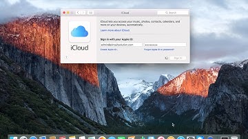How to sync contacts, calendars, reminders, notes and safari on your MAC using iCloud