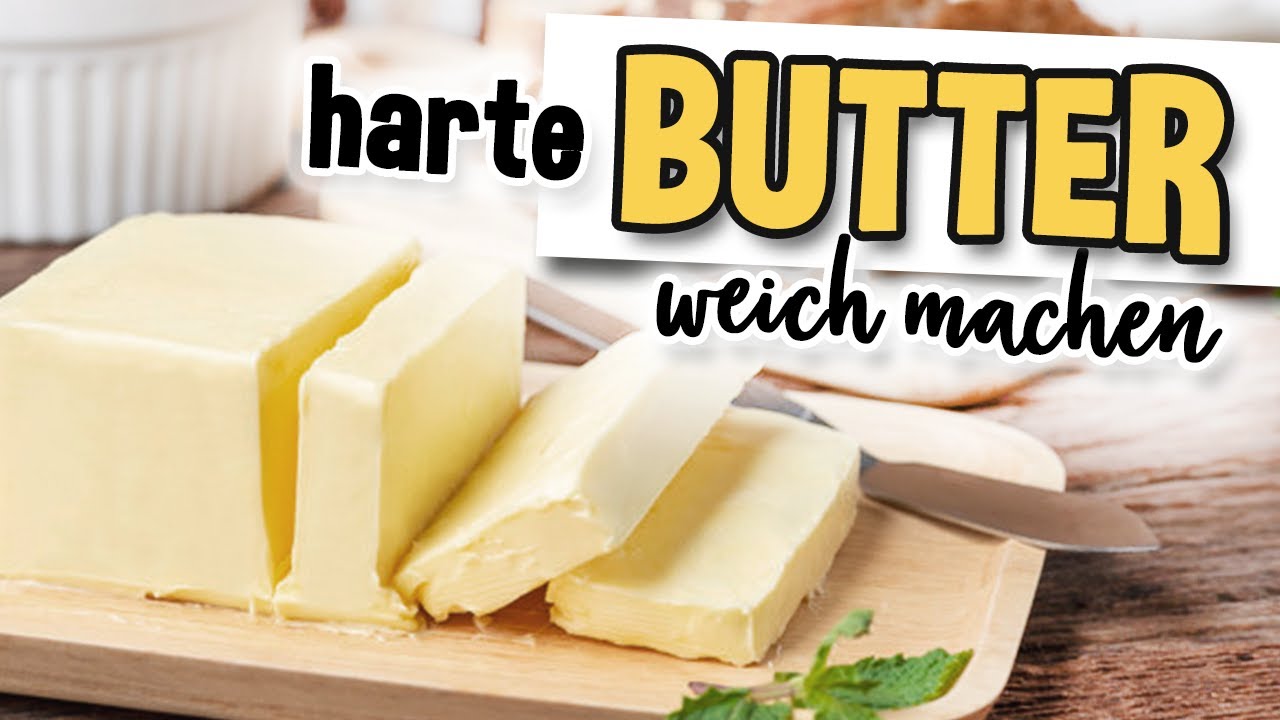 Kann Man Mildgesäuerte Butter Zum Backen Nehmen Butter Zu Hart Zum Backen | Unbelievablehacker