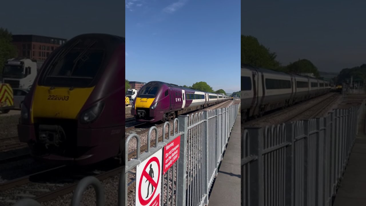 Trains At Chesterfield 20/5/25#Train#Railway#Trainspotting