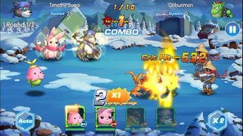 Digimon World RPG android Gameplay part 2