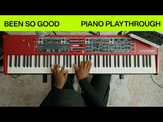 Been So Good | Official Piano Playthrough | Elevation Worship class=